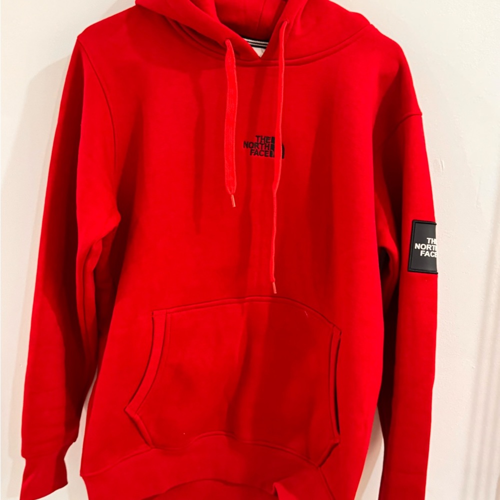 The North Face Men's Vibrant Red Hoodie